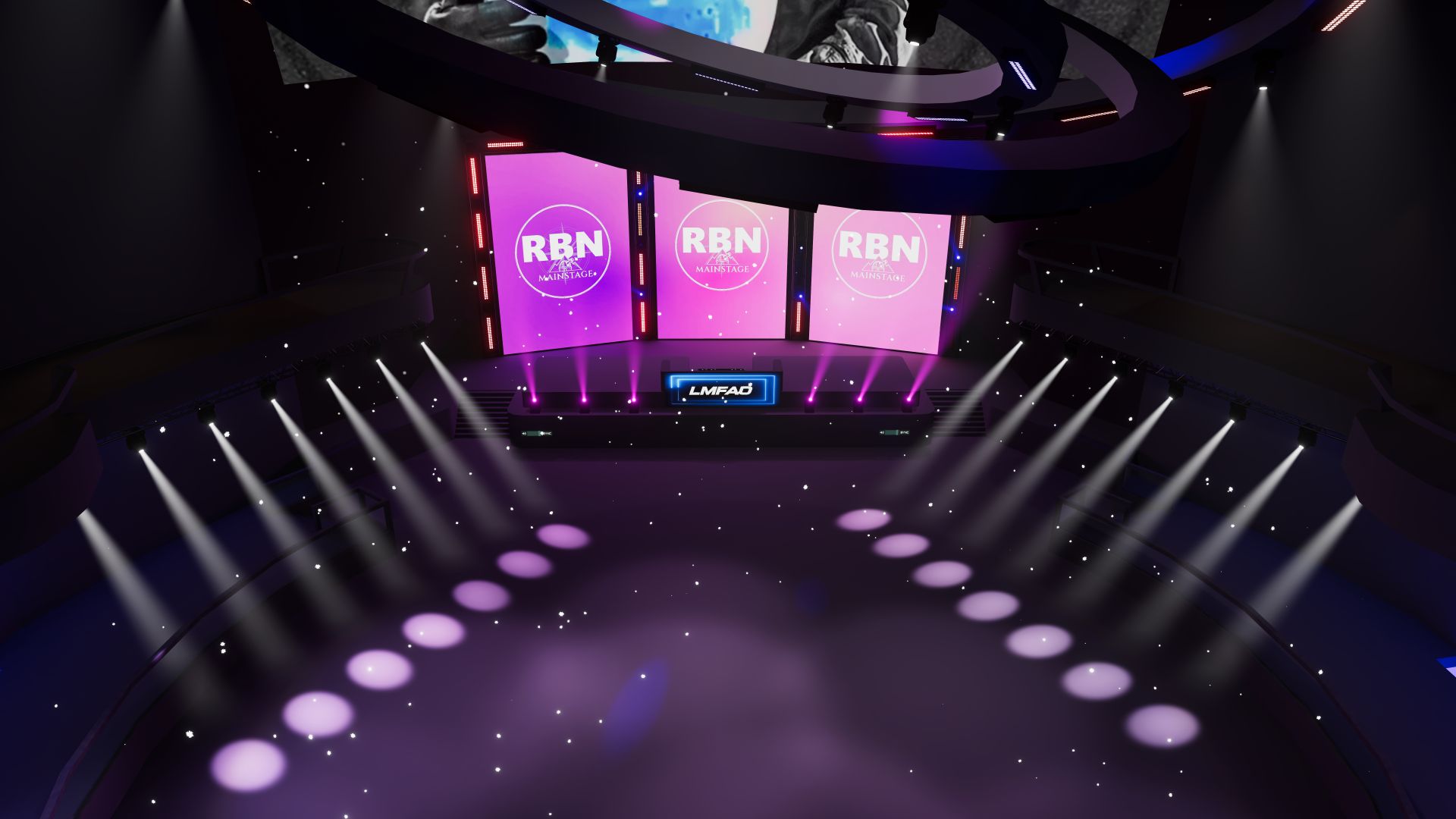 RBN Mainstage arena view