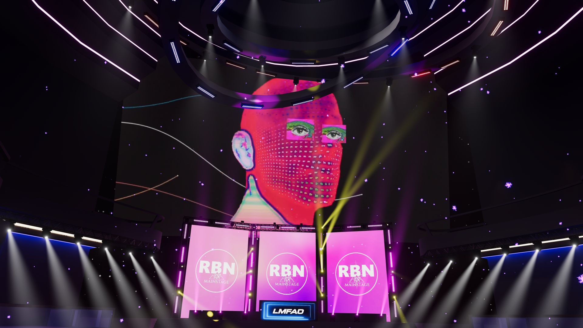 RBN Mainstage venue view